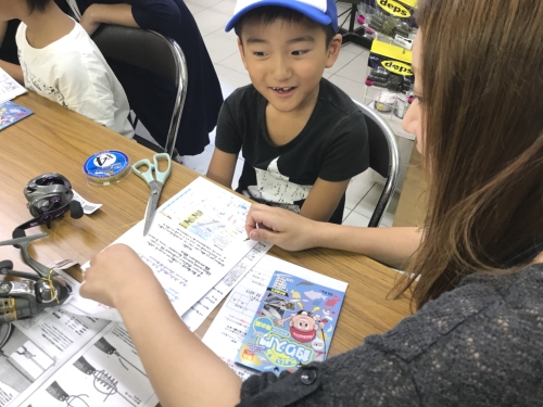 夏休み特別イベント釣り講習