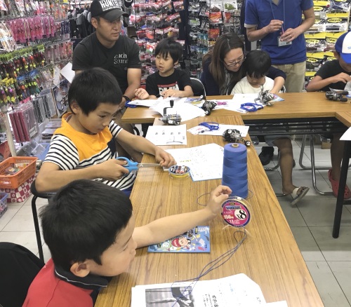 夏休み特別イベント釣り講習