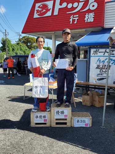 第28回トップ・ファミリーハゼ釣り大会結果発表
