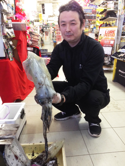 秋~冬アオリイカ・エギングダービーの結果